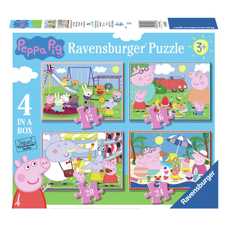 Ravensburger legpuzzel peppa pig 4in1, 24st.