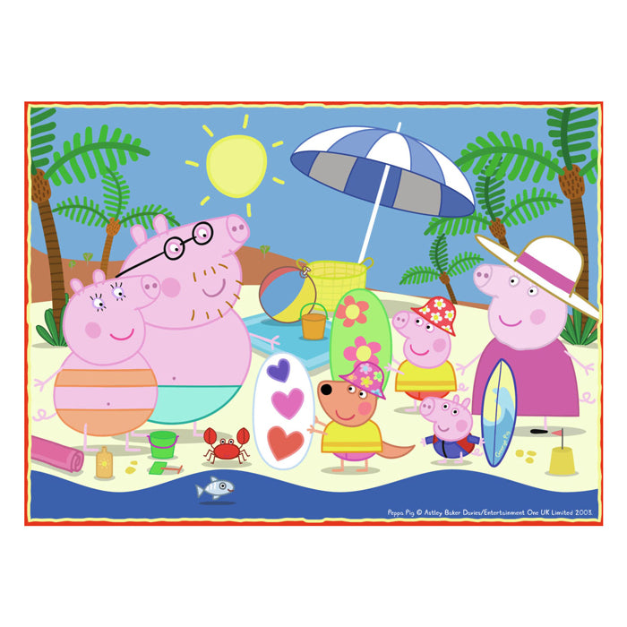 Ravensburger legpuzzel peppa pig 4in1, 24st.