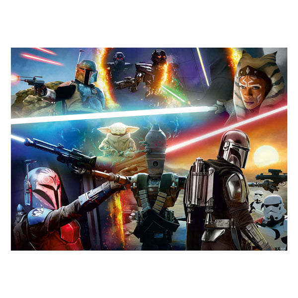 Ravensburger legpuzzel xxl the mandalorian: kruisvuur, 300st.