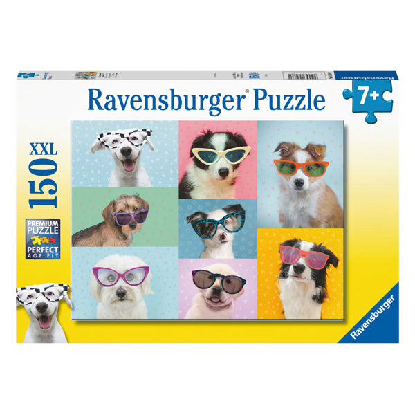 Ravensburger legpuzzel xxl grappige honden, 150st.