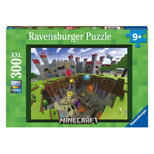 Ravensburger legpuzzel xxl minecraft cutaway, 300st.