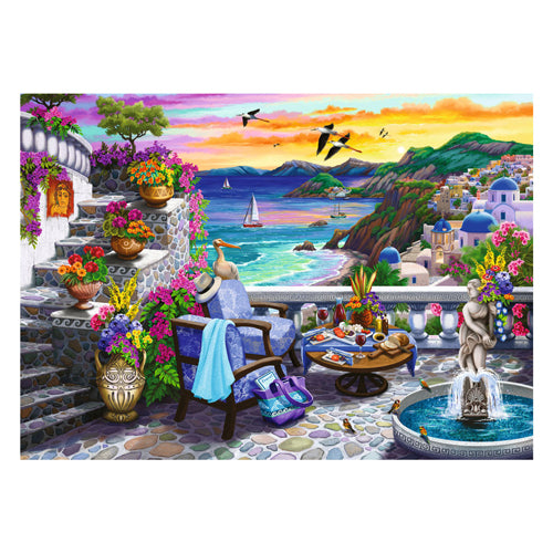 Ravensburger legpuzzel santorini sunset, 300st.