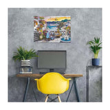 Ravensburger puzzel santorini sunset - legpuzzel - 300 large format stukjes