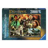 Ravensburger legpuzzel lord of the rings return of the king, 2000st.