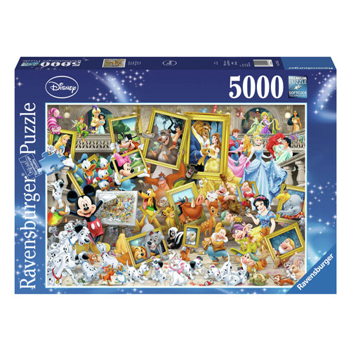 Ravensburger legpuzzel mickey als kunstenaar, 5000st.