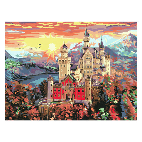 Ravensburger creart schilderen op nummer - fairytale castle