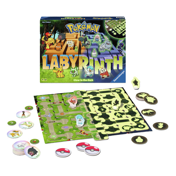 Ravensburger pokémon labyrinth glow in the dark