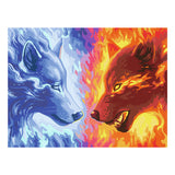 Ravensburger creart schilderen op nummer - fire and ice