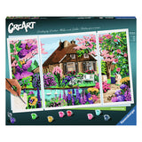 Ravensburger creart schilderen op nummer waterside cottage