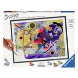 Ravensburger creart schilderen op nummer - yello kandinsky