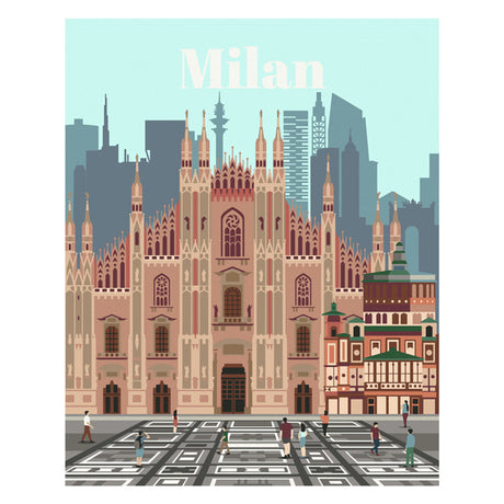 Ravensburger CreArt Schilderen op Nummer Colorful Milan