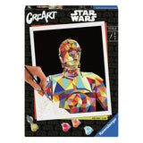 Ravensburger creart schilderen op nummer star wars c-3po