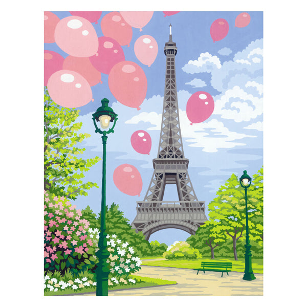 Ravensburger CreArt Schilderen op Nummer Spring in Paris