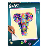 Ravensburger CreArt Schilderen op Nummer Elephant