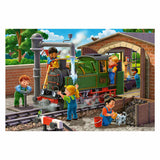 Ravensburger puzzel airplane train repair 2x24 stukjes