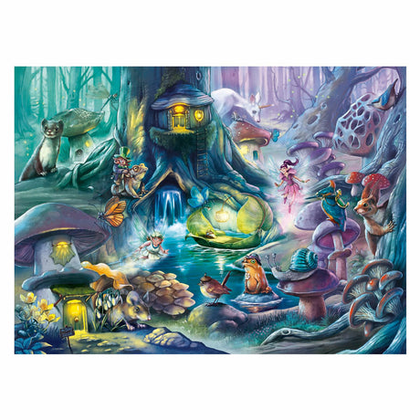 Ravensburger legpuzzel xxl betoverend bos, 150st.
