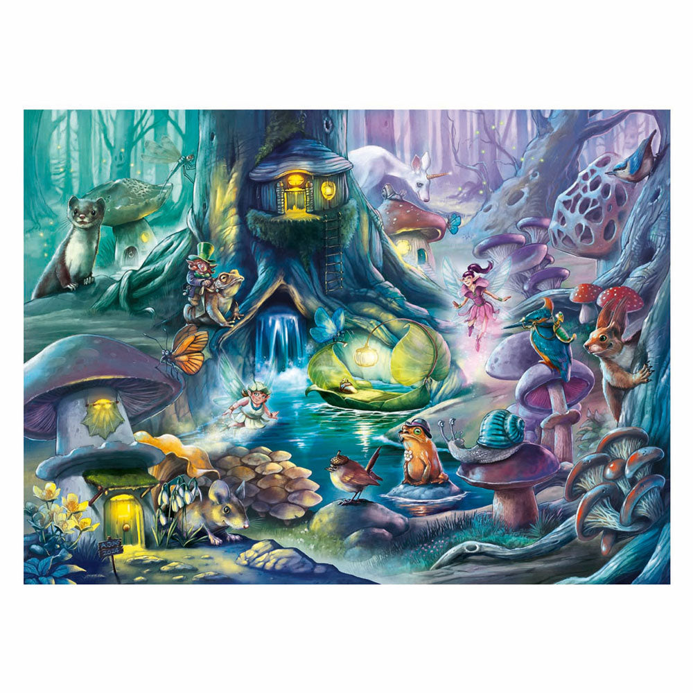 Ravensburger puzzel - betoverend bos - 150 xxl stukjes
