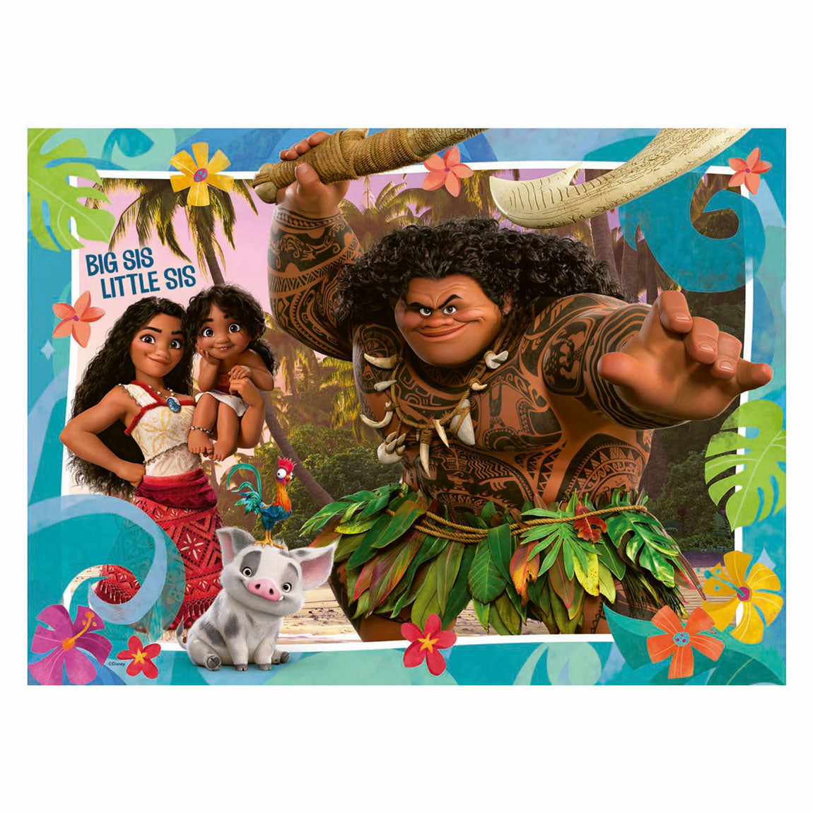 Ravensburger puzzel vaiana 2 vertrek naar nieuwe werelden - legpuzzel - 100 xxl stukjes