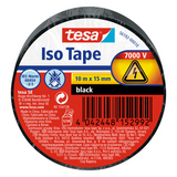 Tesa 56192-00010-22 isolatietape zwart (l x b) 10 m x 15 mm 1 stuk(s)