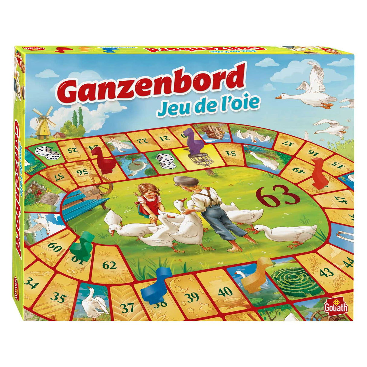 Goliath Games Ganzenbord Bordspel