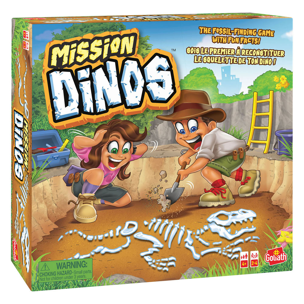 Goliath Games Dig em Up Dino's Kinder Bordspel