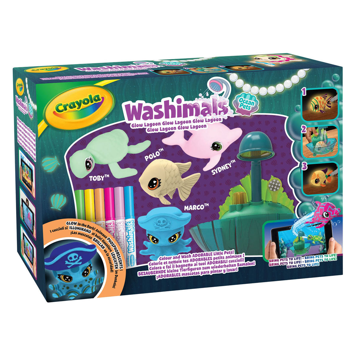 Goliath Washimals Ocean Glow Lagoon Speelset