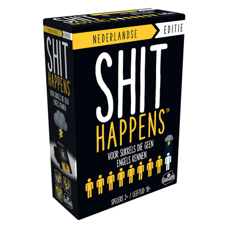 Goliath shit happens 18+ - nederlandstalig kaartspel - partyspel