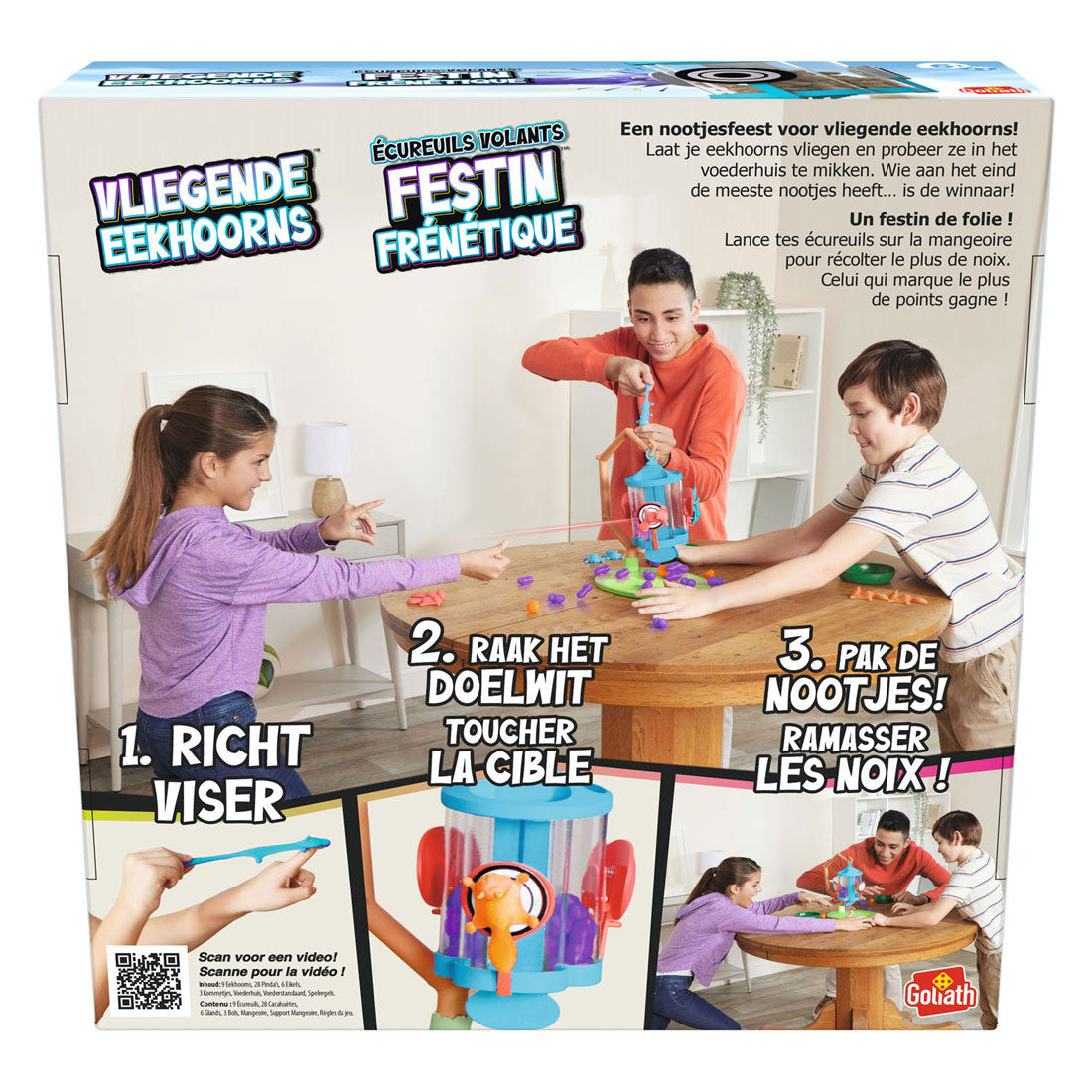 Goliath vliegende eekhoorns bordspel