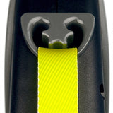 Flexi rollijn giant tape neon zwart geel