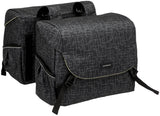 Mondi Joy dubbele fietstas - waterafstotend polyester - RackTime systeem - 37x16x32cm - Ivy Walnut