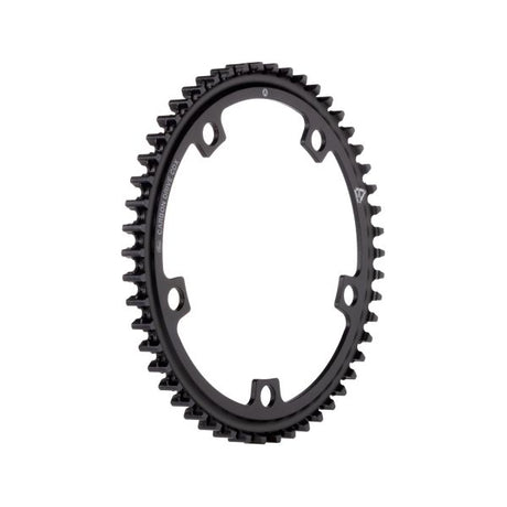 Gates voortandwiel cdx fin line 50t - 5 bouts - bcd 130 mm - offset -3,85 mm - shimano di2