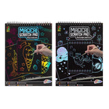 Grafix magisch krasboek a4 20 vel + pen
