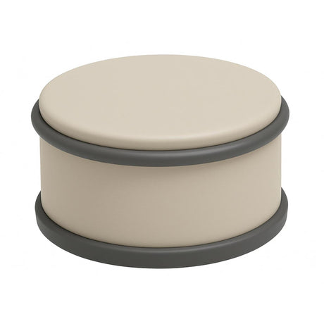 Deurstopper creme ø11x5,3cm