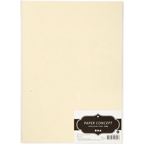 Creativ company https: www.cchobby.nl parelmoerkarton-a4-vel-210x297-mm-250-gr-beige-parelmoer-10-vel-1-doos