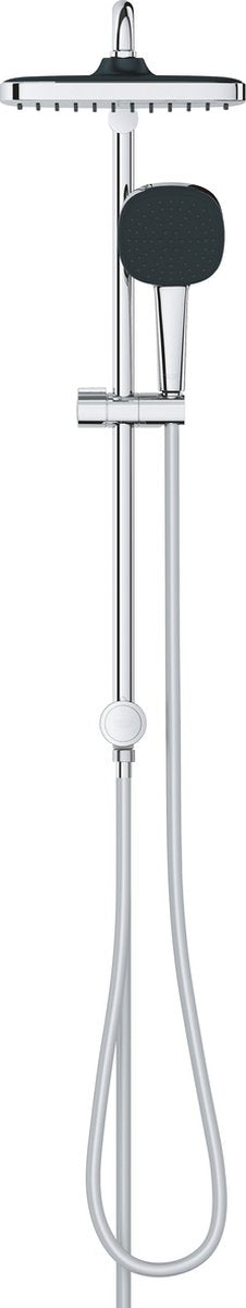 Grohe vitalio comfort 250 flex douchesysteem met omstelling voor wandmontage - zonder thermostaatkraan - waterbesparend - chroom