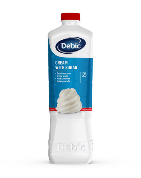 Debic slagroom met suiker (2 liter)