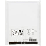 Https: www.cchobby.nl kaarten-en-enveloppen-afmeting-kaart-10-5x15-cm-afmeting-envelop-11-5x16-5-cm-110-230-gr-wit-6-set-1-doos