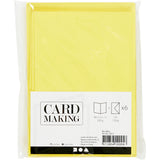 Https: www.cchobby.nl kaarten-en-enveloppen-afmeting-kaart-10-5x15-cm-afmeting-envelop-11-5x16-5-cm-110-220-gr-geel-6-set-1-doos
