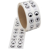 Creativ company https: www.cchobby.nl sticker-ogen-zwart-wit-2000-stuk-1-doos