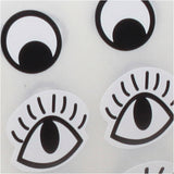 Creativ company https: www.cchobby.nl sticker-ogen-zwart-wit-2000-stuk-1-doos