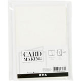 Creativ company https: www.cchobby.nl kaarten-en-enveloppen-afmeting-kaart-10-5x15-cm-afmeting-envelop-11-5x16-5-cm-glitter-120-250-gr-wit-4-set-1-doos