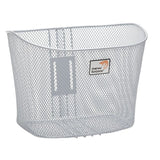 fietsmand Toscane voor 19 liter zilver