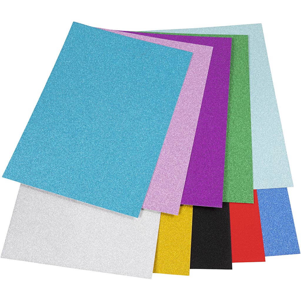 Creativ company https: www.cchobby.nl glitterkarton-a4-250-gr-50-vel-1-doos