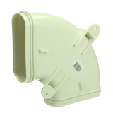 Renson 1068952 - easyflex horizontae bocht 90° | 4 stuks