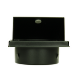 Renson 1066437 - zwart inox dampkaprooster type 641 ø125mm, opbouw | 2 stuks