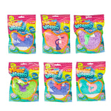 Toi-toys magische worm 15cm met mini wormpjes 50gr