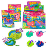 Toi-toys magische worm 15cm met mini wormpjes 50gr
