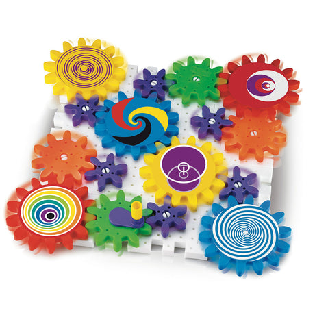 Quercetti tandwielenset kaleido gears - 55-delig - bouwstenen