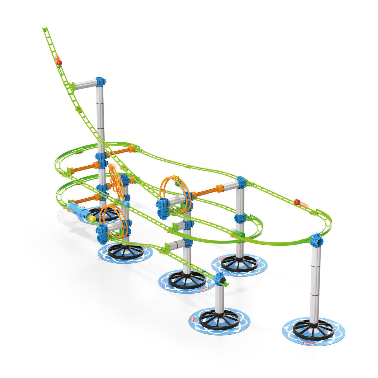 Quercetti knikkerbaan skyrail evolution, 174dlg.