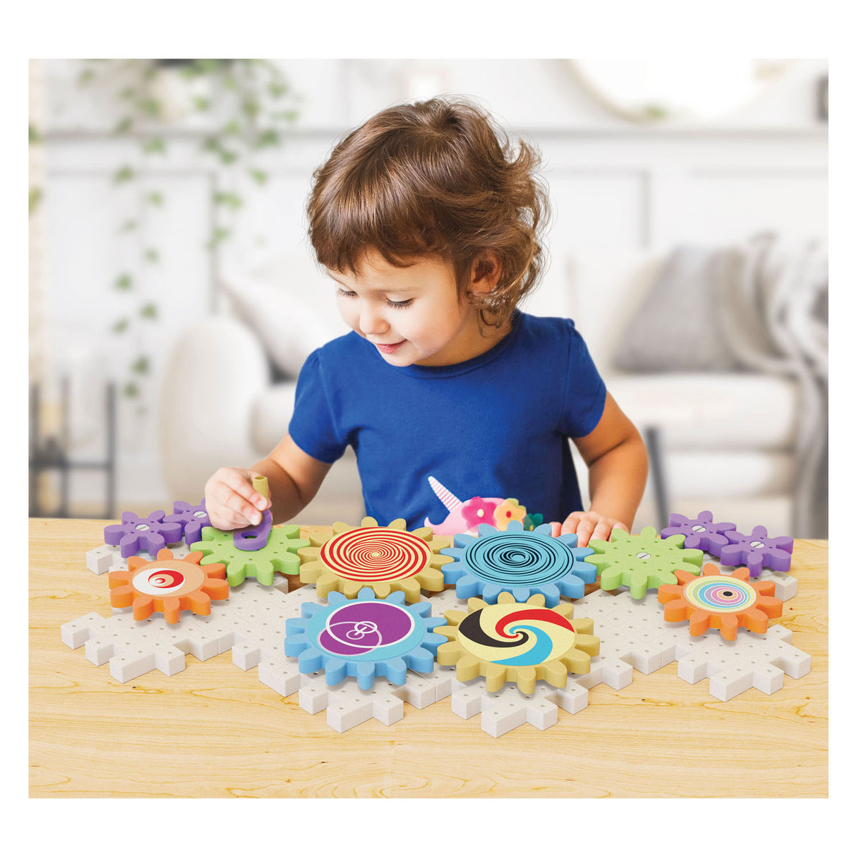 Quercetti Kaleido Gears Play Tandwielenset, 38dlg.